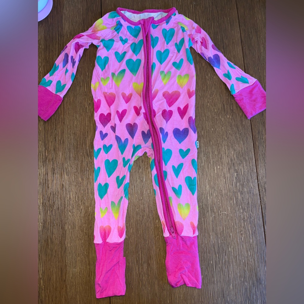 Little Sleepies Ombré Hearts